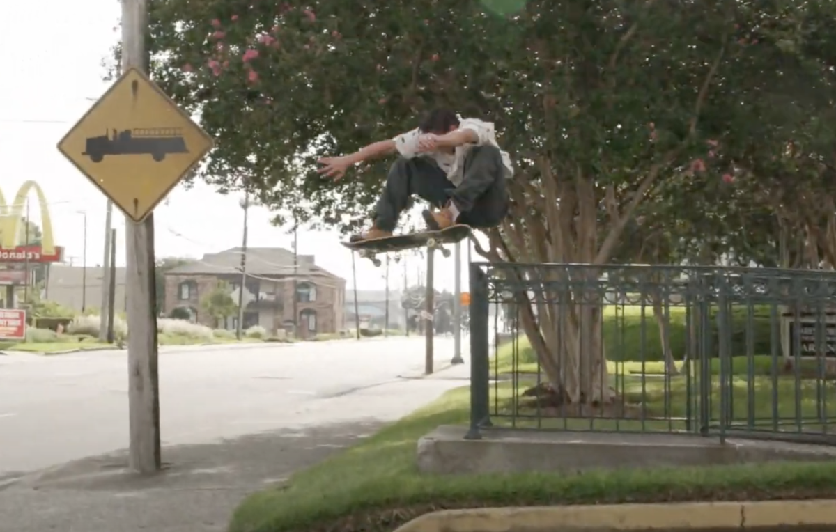 Jordan Trahan's new video part, making the most of skating New Orleans