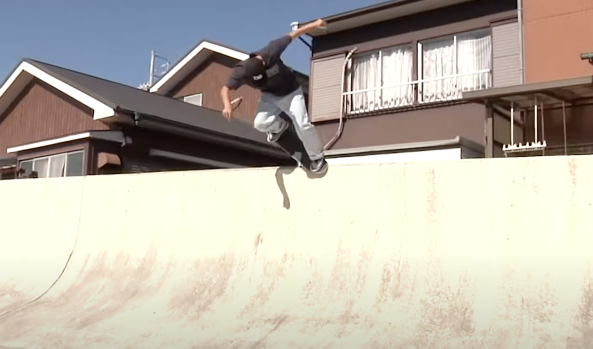 Japan's Sota Tomikawa brings his bag of tricks to skate spots around ...