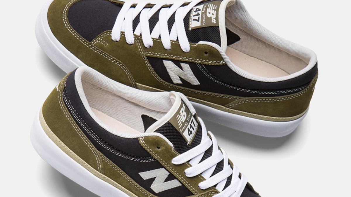 【New Balance】★スケボー★ Unisex NB Numeric Franky Villani New Balance Numeric Franky Villani 417 Black / Tan