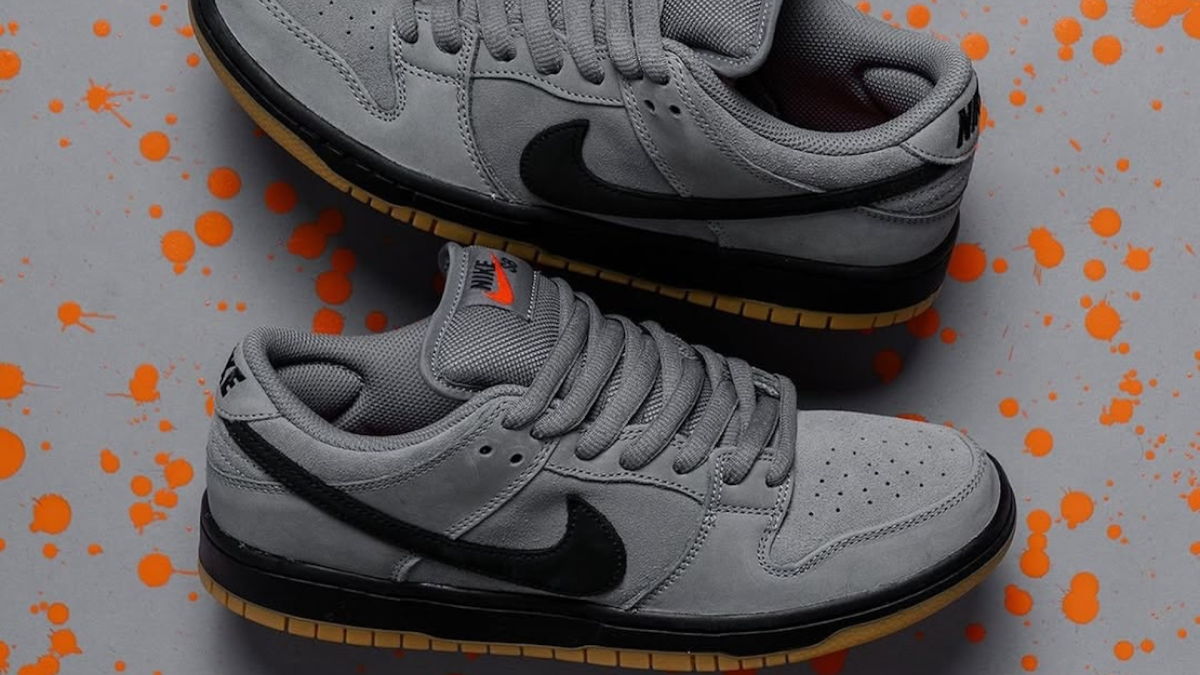 First Look: Nike SB 'Cool Grey' Orange Label Pack Lands in