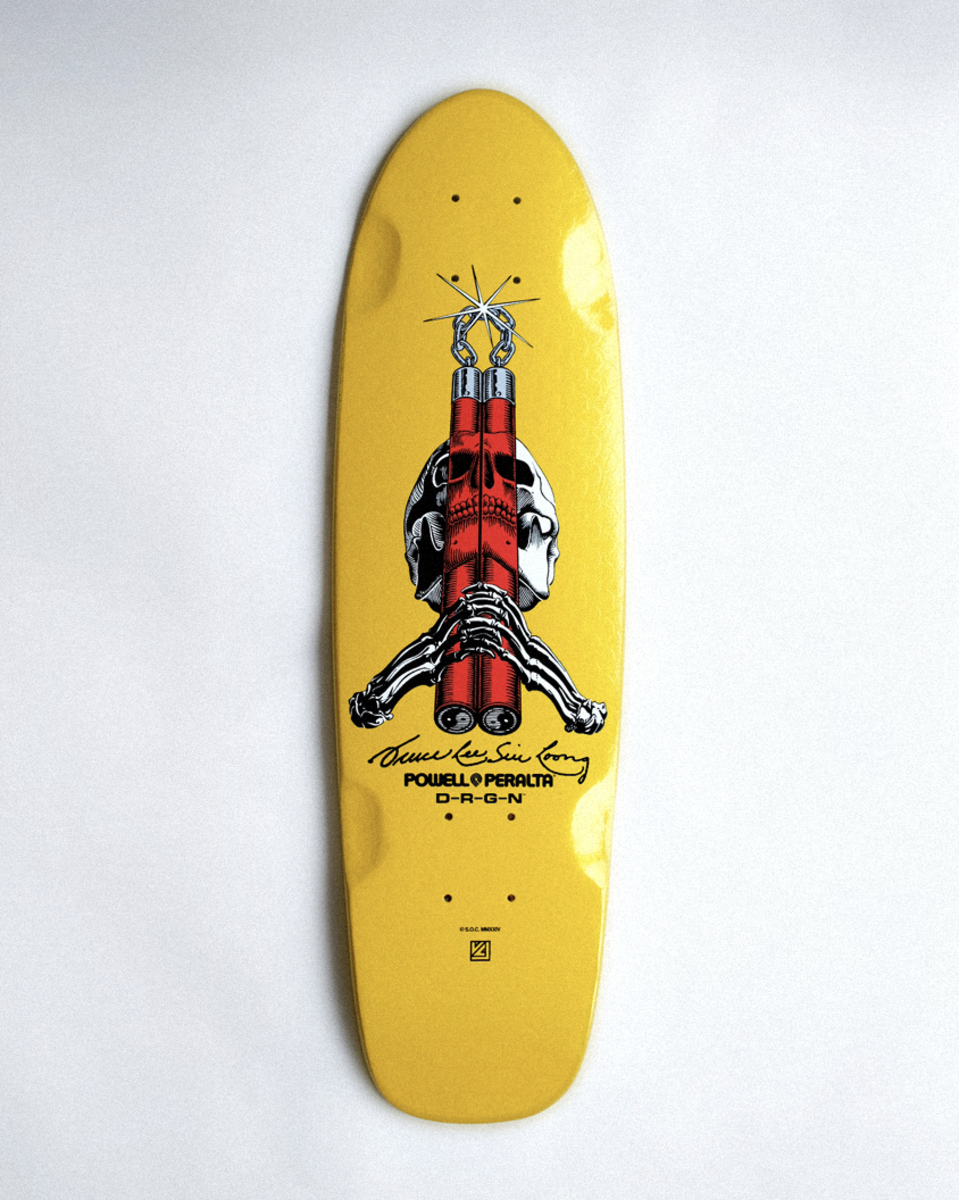 Skateboarding Legend George Powell Teams Up with Bruce Lee