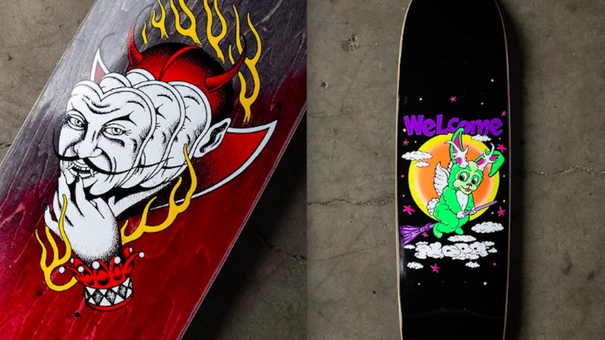 Welcome Bird Brain On Early Grab 10.0 Deck Émeraude Or