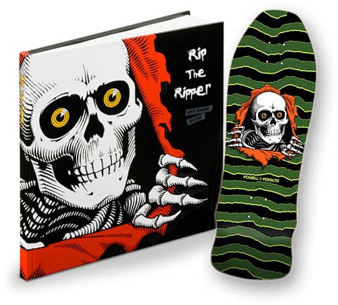Rip The Ripper Book & Powell Peralta Ltd Deck - Skateboarding