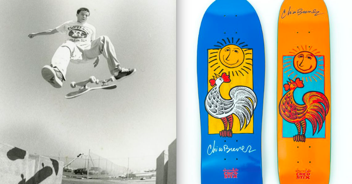 【新品】CHOCOLATE  7.5/8インチ CHICO BRENES Chocolate X Chico Stix Chico Brenes Retro Deck – Atlas