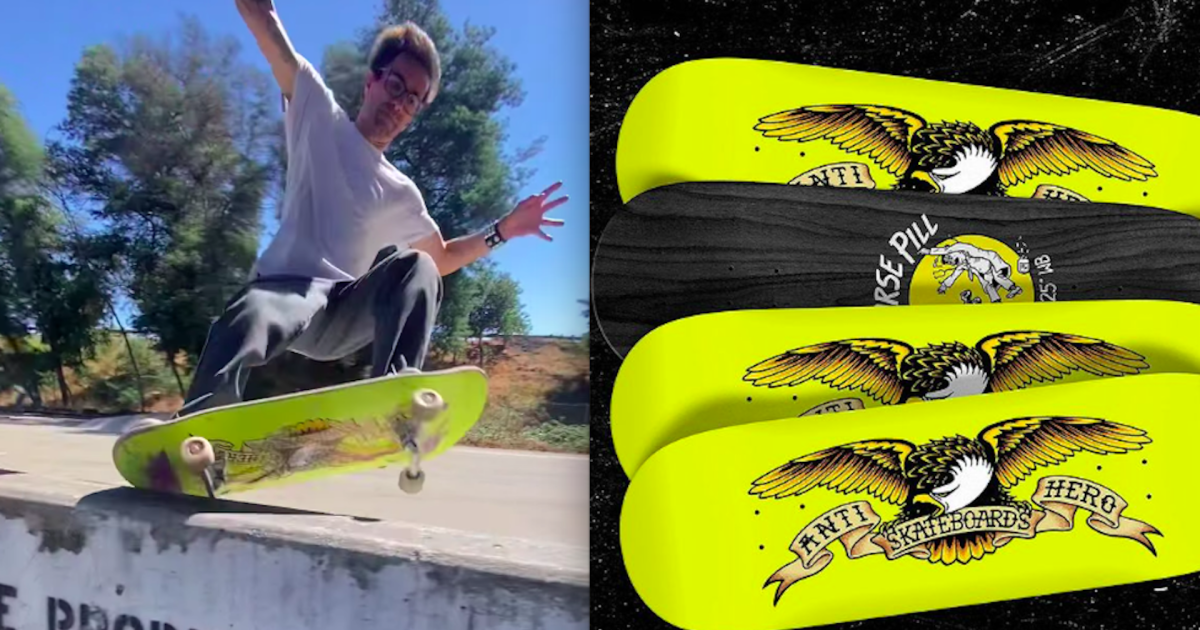 Antihero Reveals New 'Horse Pill' Deck Shape Now Available