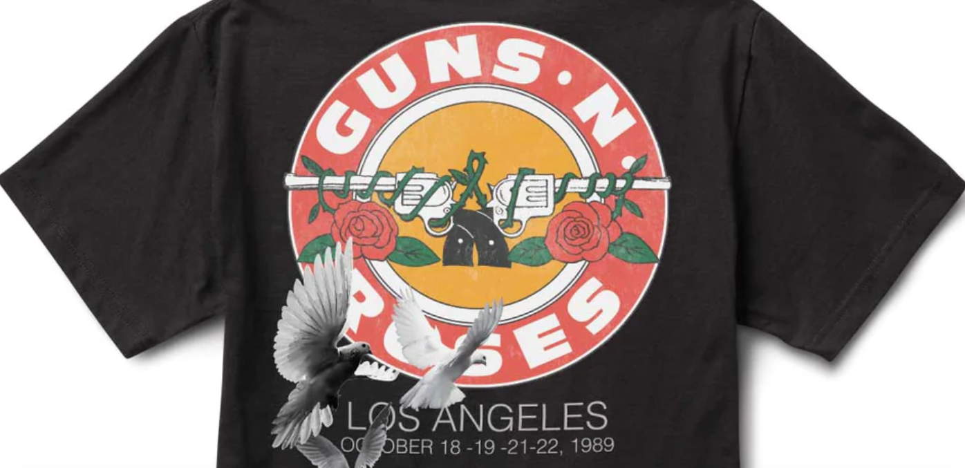 The Primitive x Guns N' Roses Collection Just Dropped, See It Here ...