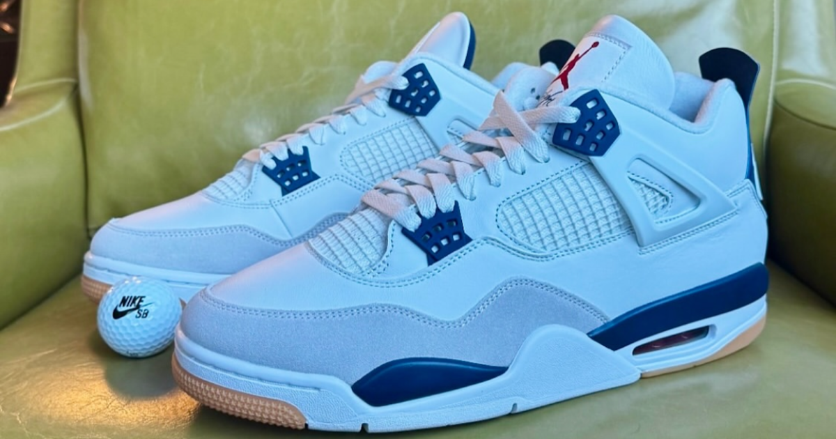 Sneak Peek: A Closer Look at the Rare Nike SB x Jordan 4 'Midnight