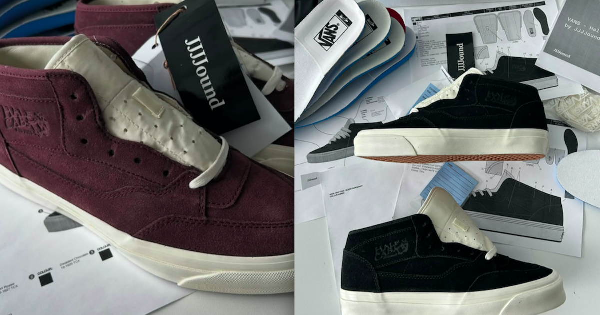 Vans Teases Special-Edition Half Cab by JJJJound in Black