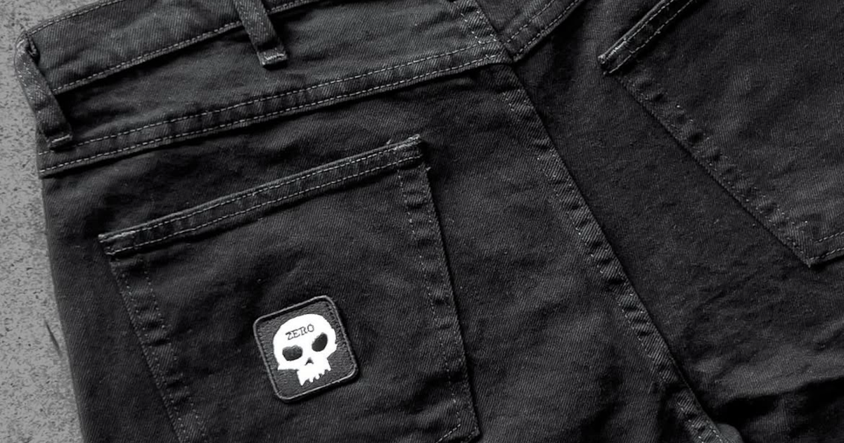 パンツ Rare 00s Archive Brush bleach blackDenim Zero Skateboards Introduces Black Denim Stretch Pants With