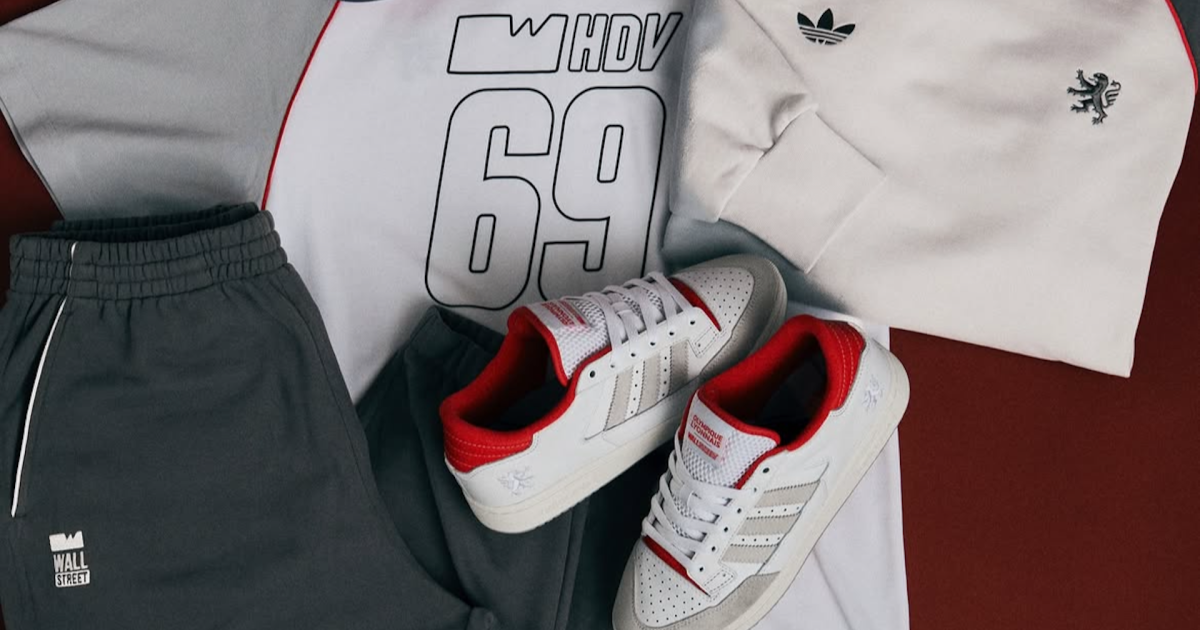 adidas skateboarding ナイロンセットアップ　２XO XXXL adidas Skateboarding Drops Sporty New Wall Street X
