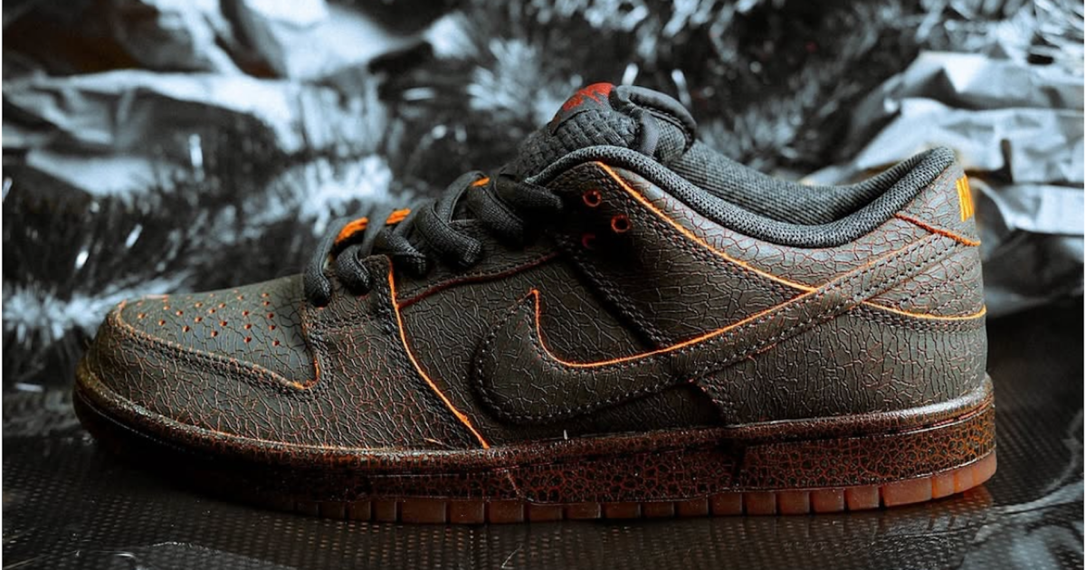 First Look: Nike SB 'Krampus' Dunk Low Begins Its Global Rollout