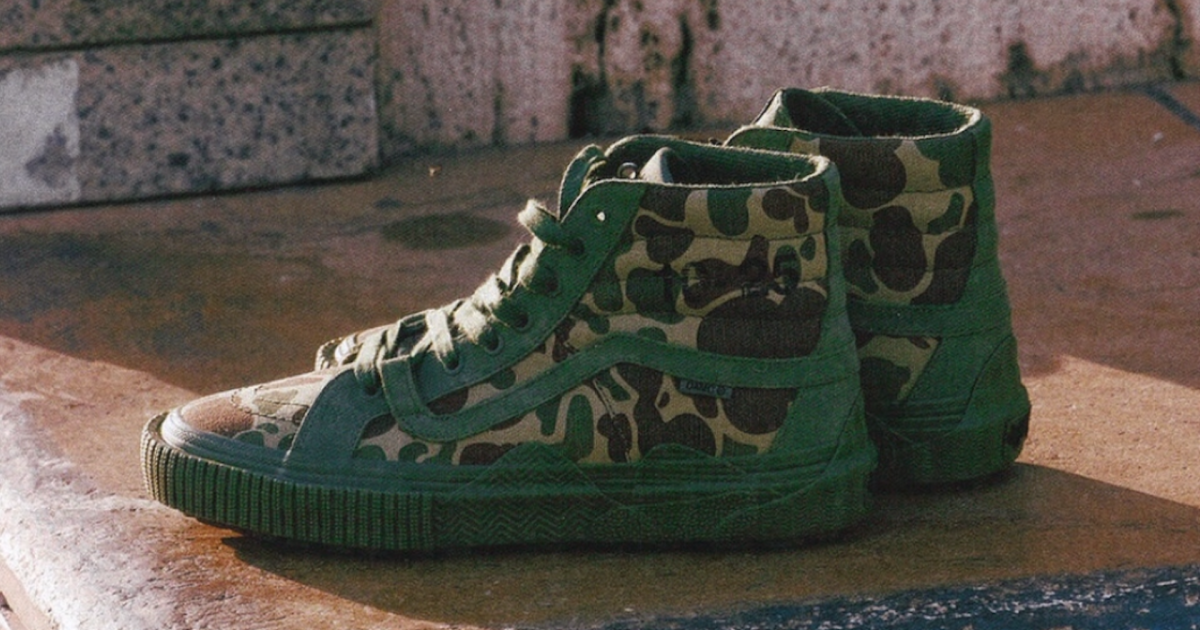 WTAPS VANS SK8-HI VAULT オリーブ スニーカー Shoe Review: Vans Vault Orginals x WTAPS Sk8-Hi LX (Olive Drab