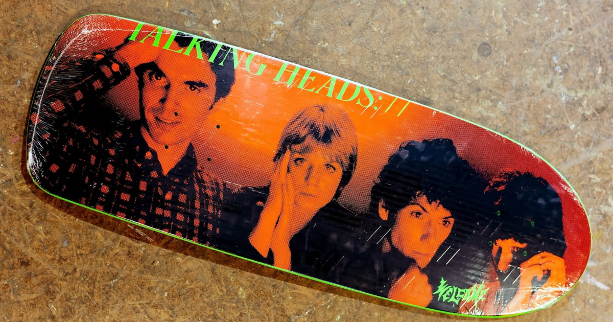 WELCOME SKATEBOARDS × TALKING HEADS コラボT TALKING HEADS X WELCOME - Track List Tee – Welcome Skateboards