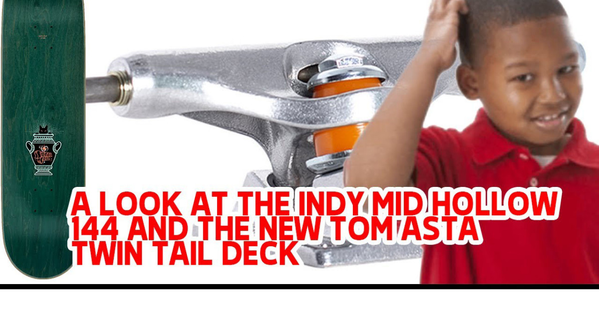 Indy Mid 144s + Tom Asta Twin Tail Setup Review - Skateboarding