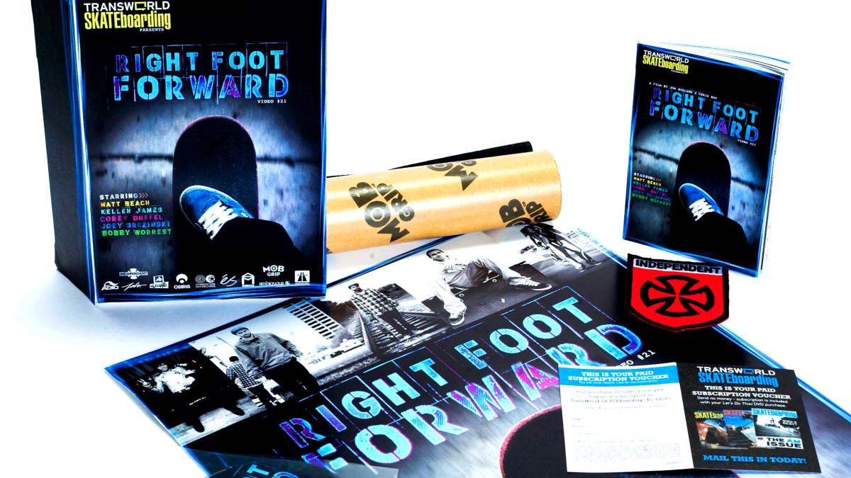 Pre Order Limited-Edition Right Foot Forward Now