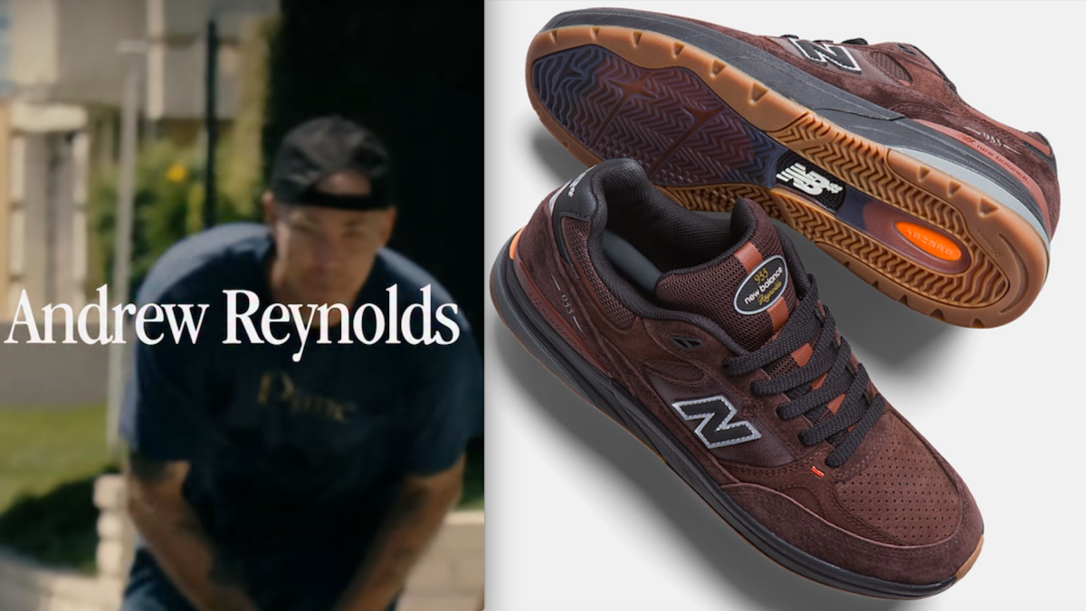 Andrew Reynolds Hits the Streets in His New Balance Numeric