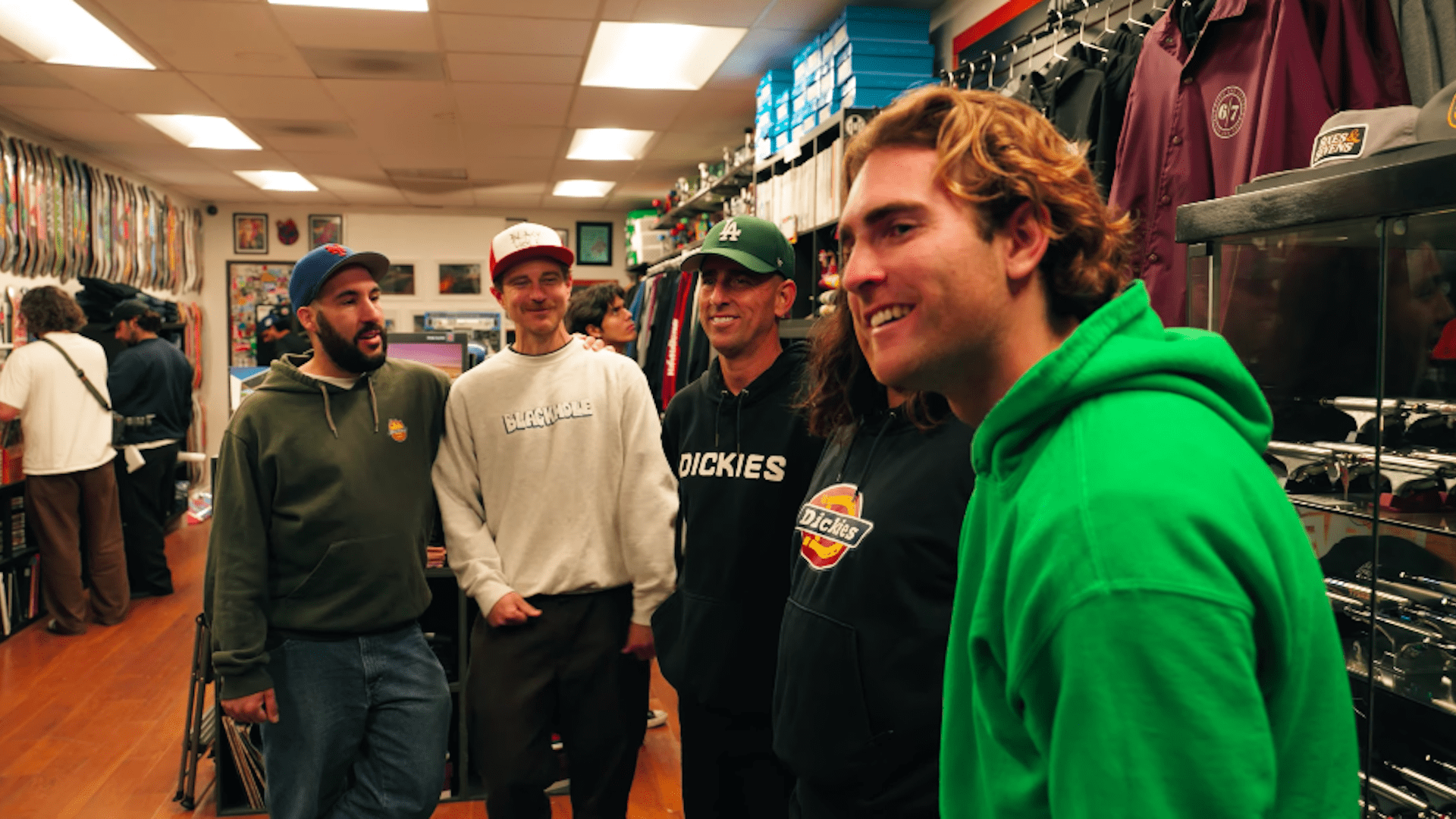 Watch: Dickies Demo and Signing Brings Skateboarding's Best to Sixes and Sevens Skateshop in SD - Skateboarding