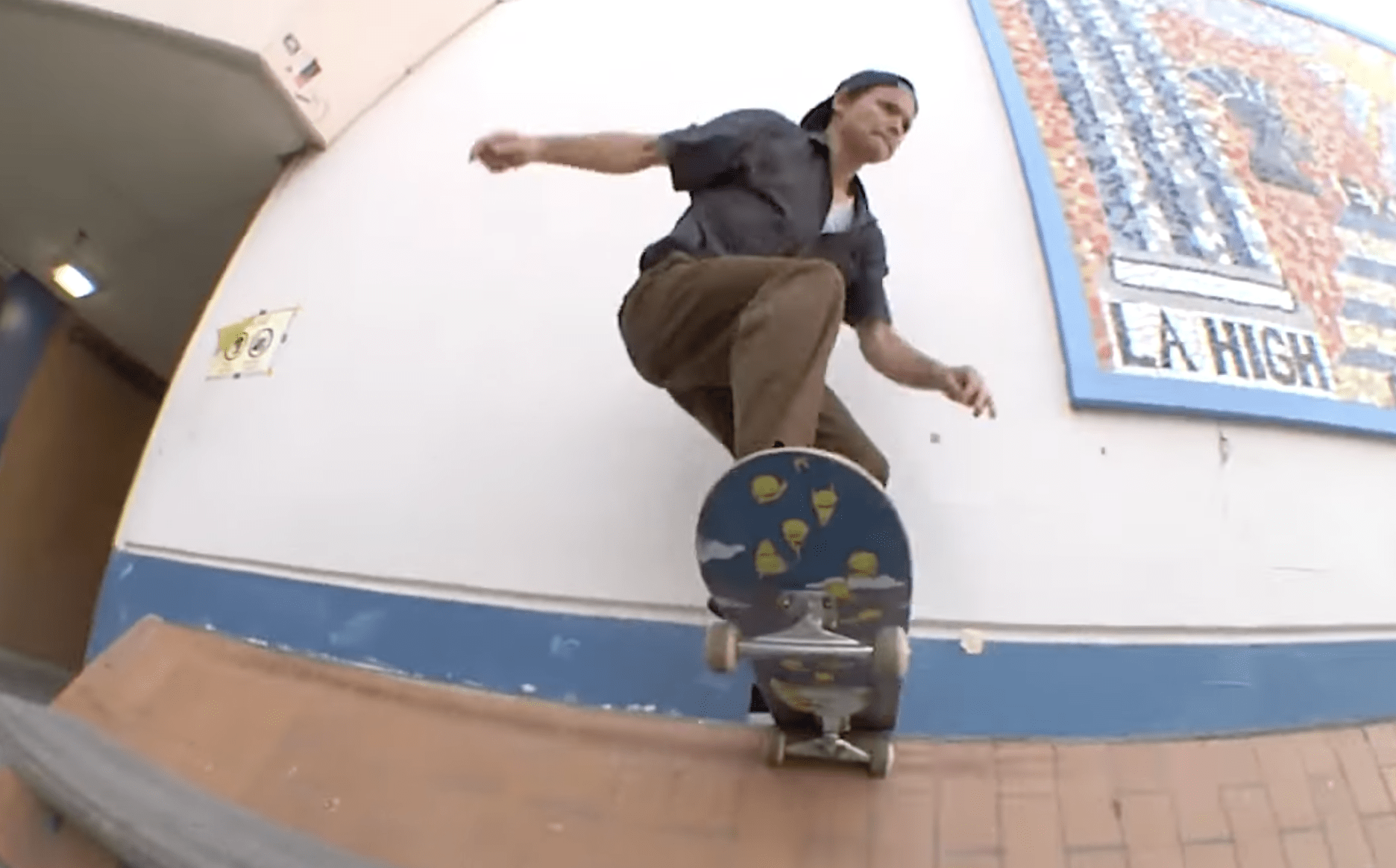 MemoryScreen #35: Spanky at LA High - Skateboarding