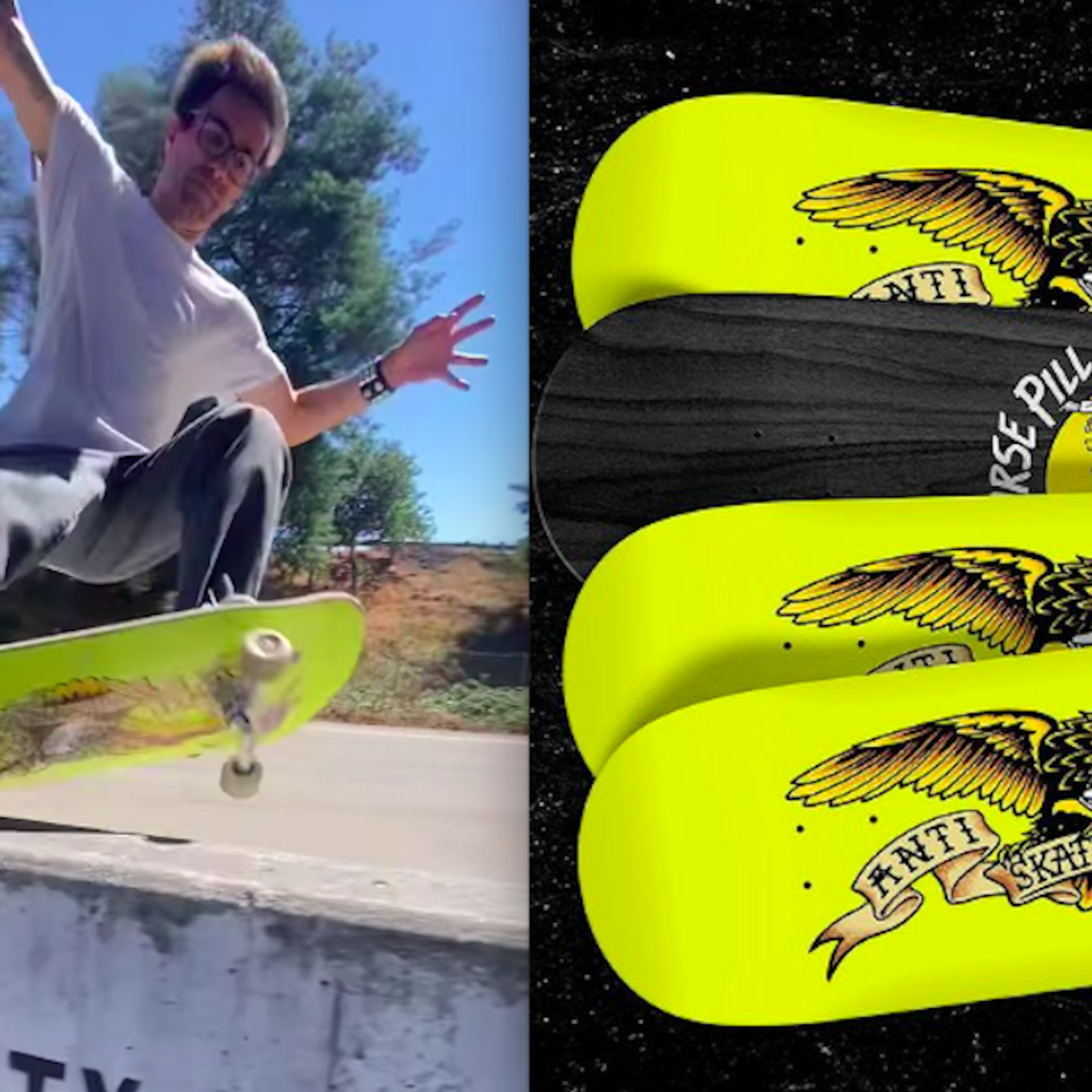 Antihero Reveals New 'Horse Pill' Deck Shape Now Available