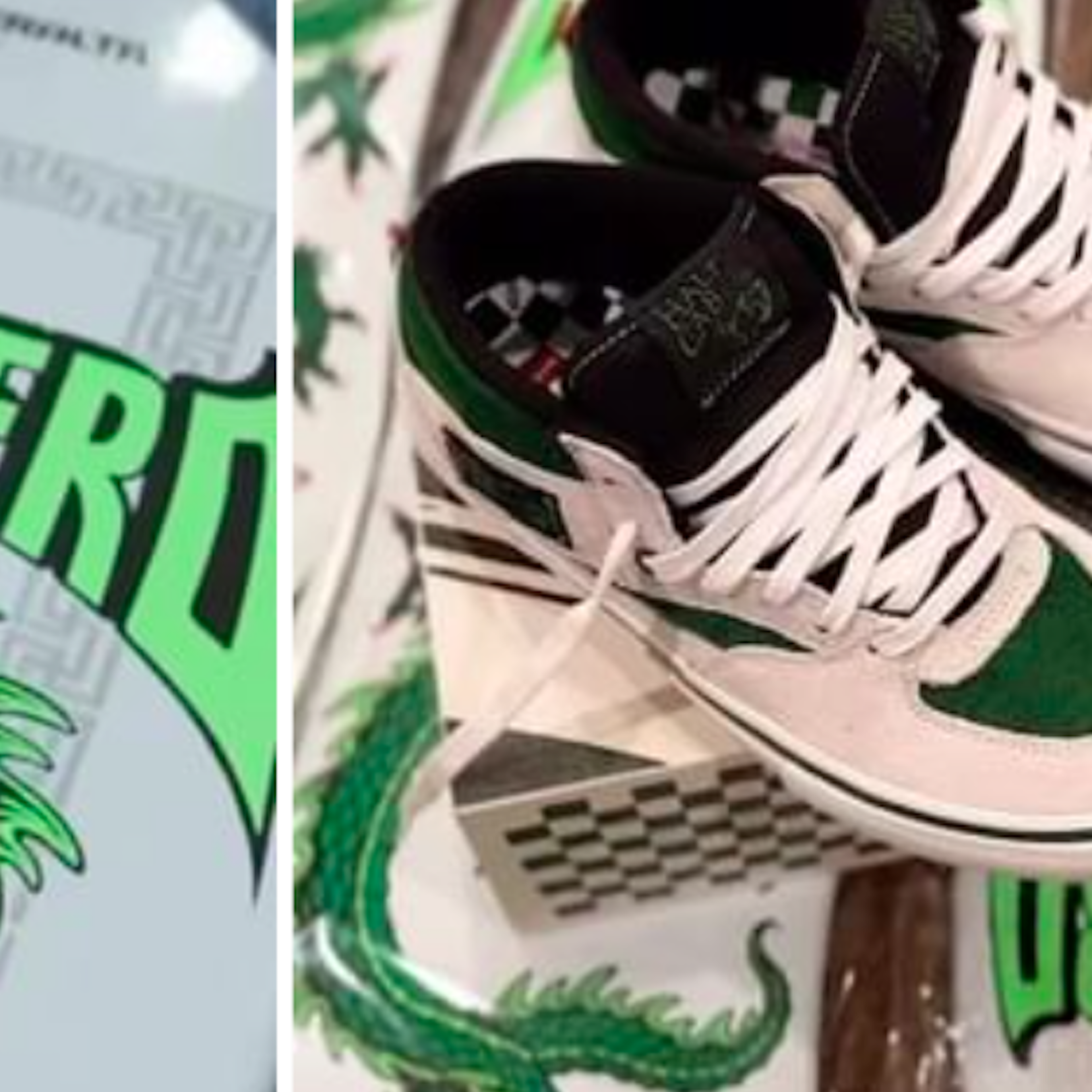 花井祐介 Steve Caballero Mr.STOOP Steve Caballero and Pizzanista Join Forces on Exclusive Half Cabs