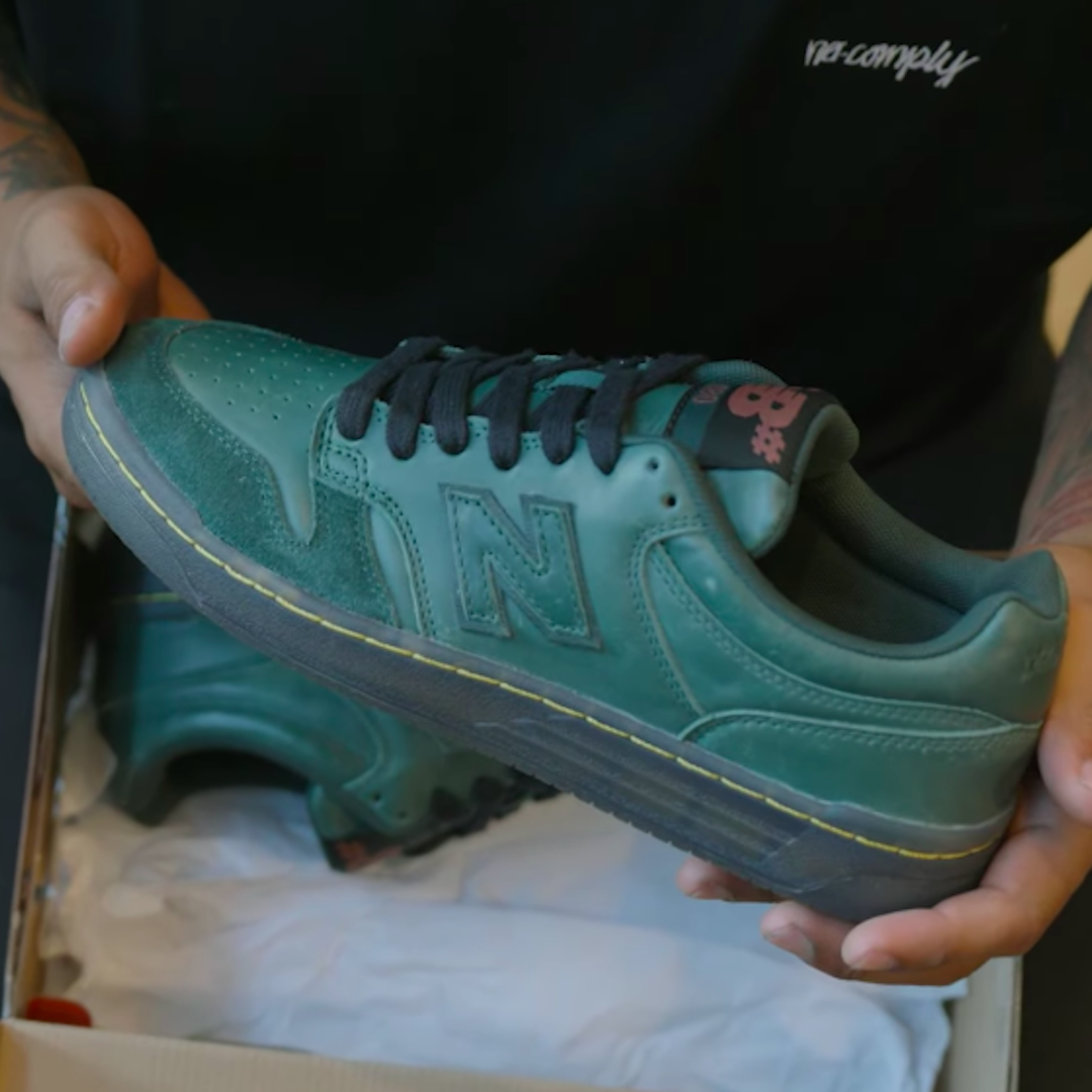 New Balance Numeric and No-Comply Team Up for a Clean New 480 Colorway