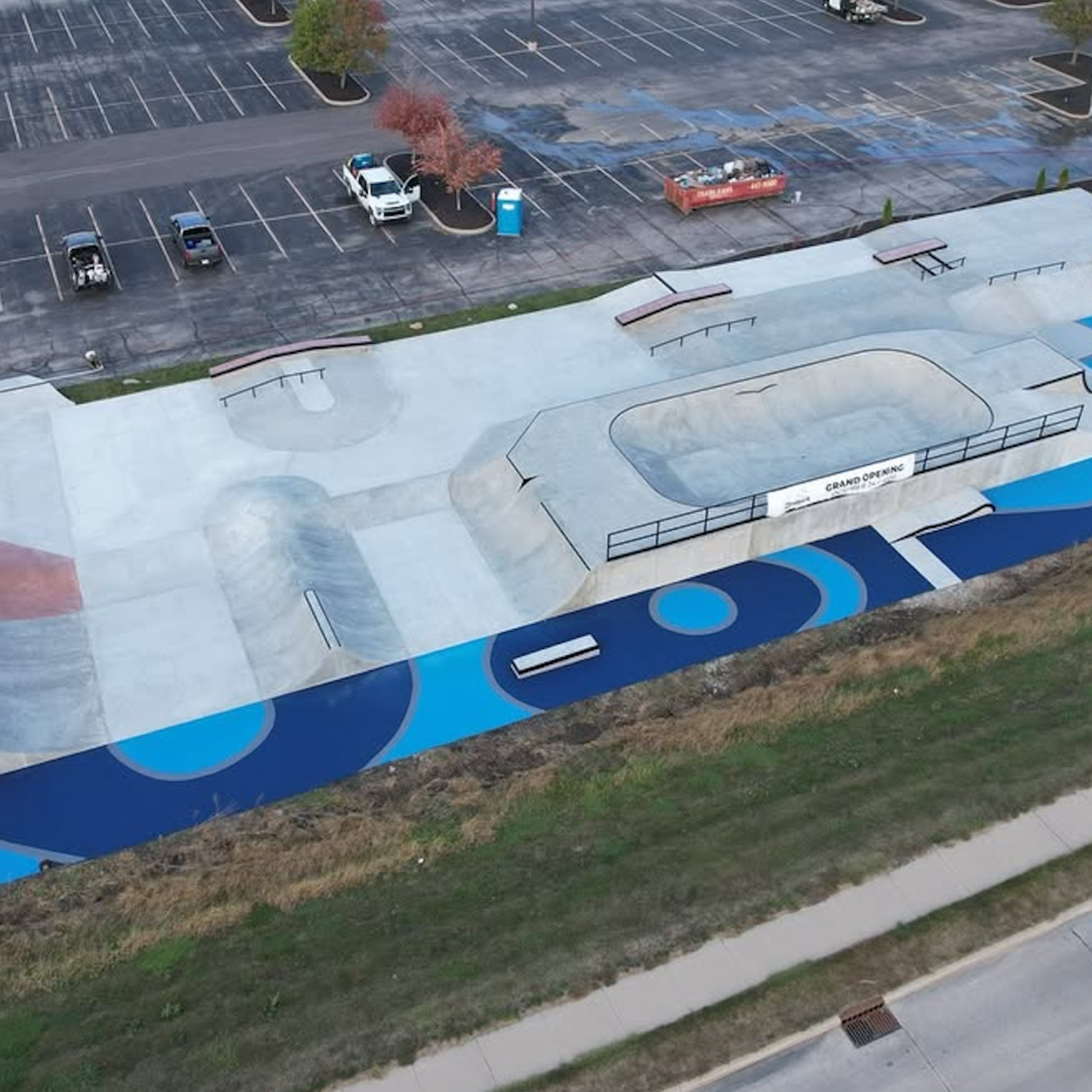 Hunger Skateparks Previews Lafayette Community Skatepark Before 10/24 Grand Opening