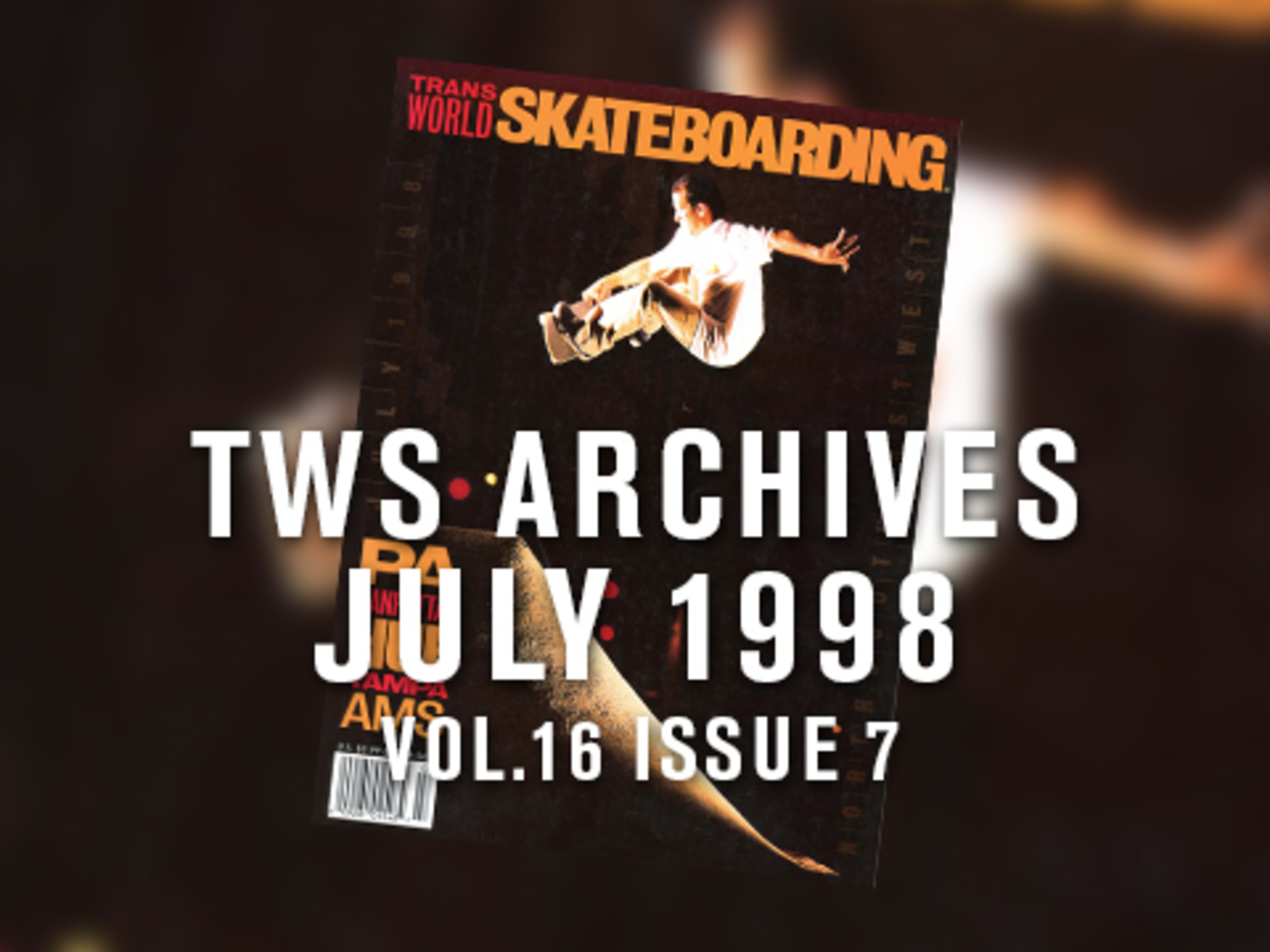 その他 TRANSWORLD SKATEBOARDING Magazine 1998 + Transworld Skateboarding - 1998. Jamie Thomas on the cover