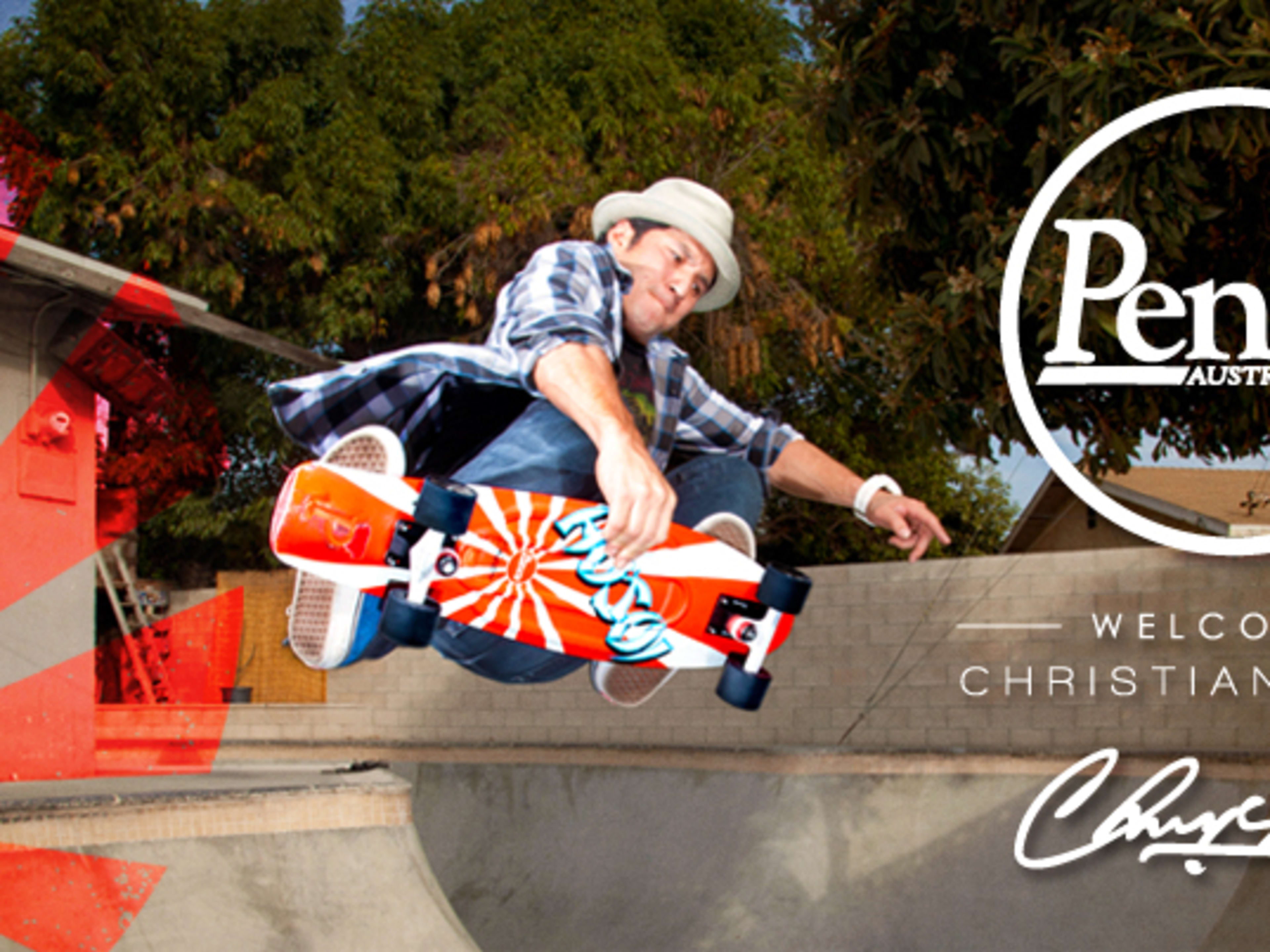 Christian Hosoi x Penny - Skateboarding