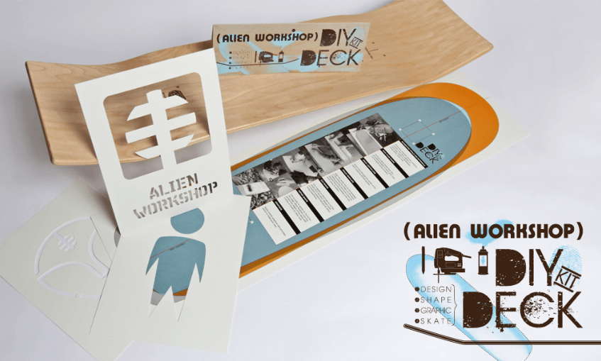 Alien Workshop DIY Deck Kit - Skateboarding
