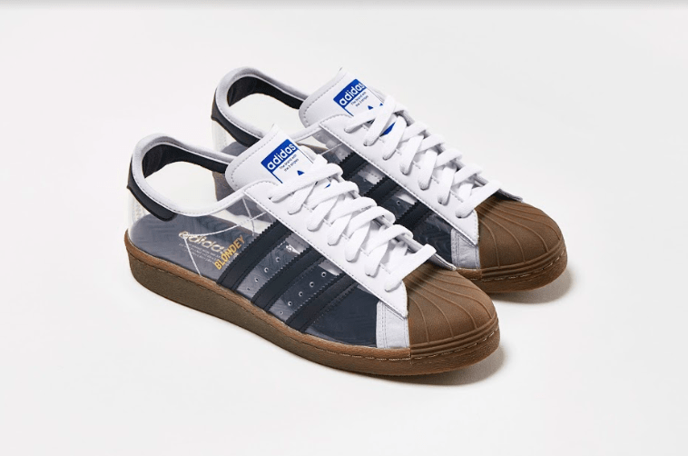 BLONDEY
スクエアネックパイピングリブミニワンピース Blondey McCoy X Superstar 'Ice Blue Black' - Adidas - H03341