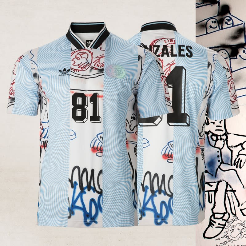 週末セール adidas×Mark Gonzales コラボサッカーユニフォーム 中古・古着通販】adidas (アディダス) MARK GONZALES (マーク