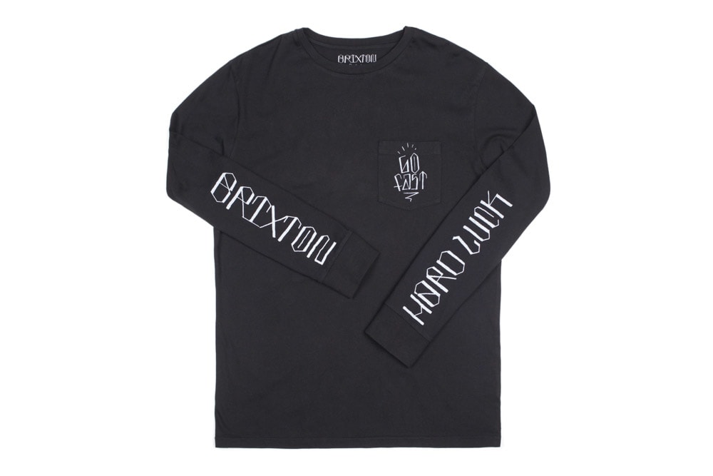 brixton x hard luck シャツとHARD LUCK TEEセット brixton x hard luck シャツとHARD LUCK TEEセット