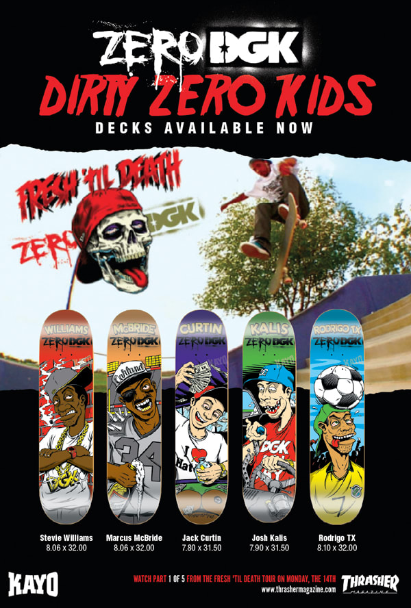 【極希少】 CRAWLERBOYS × DRT KLASHJOCKER DGK's Dirty Zero Kids Series - Skateboarding