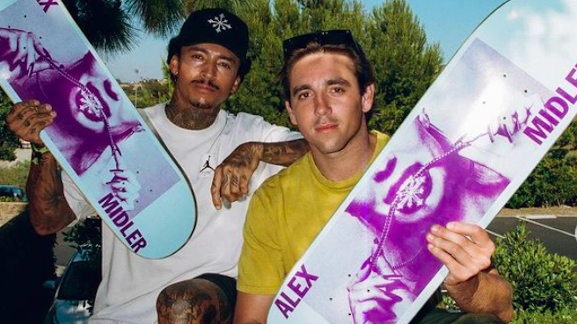 Nyjah Huston Drops Limited Disorder Graphic to Celebrate