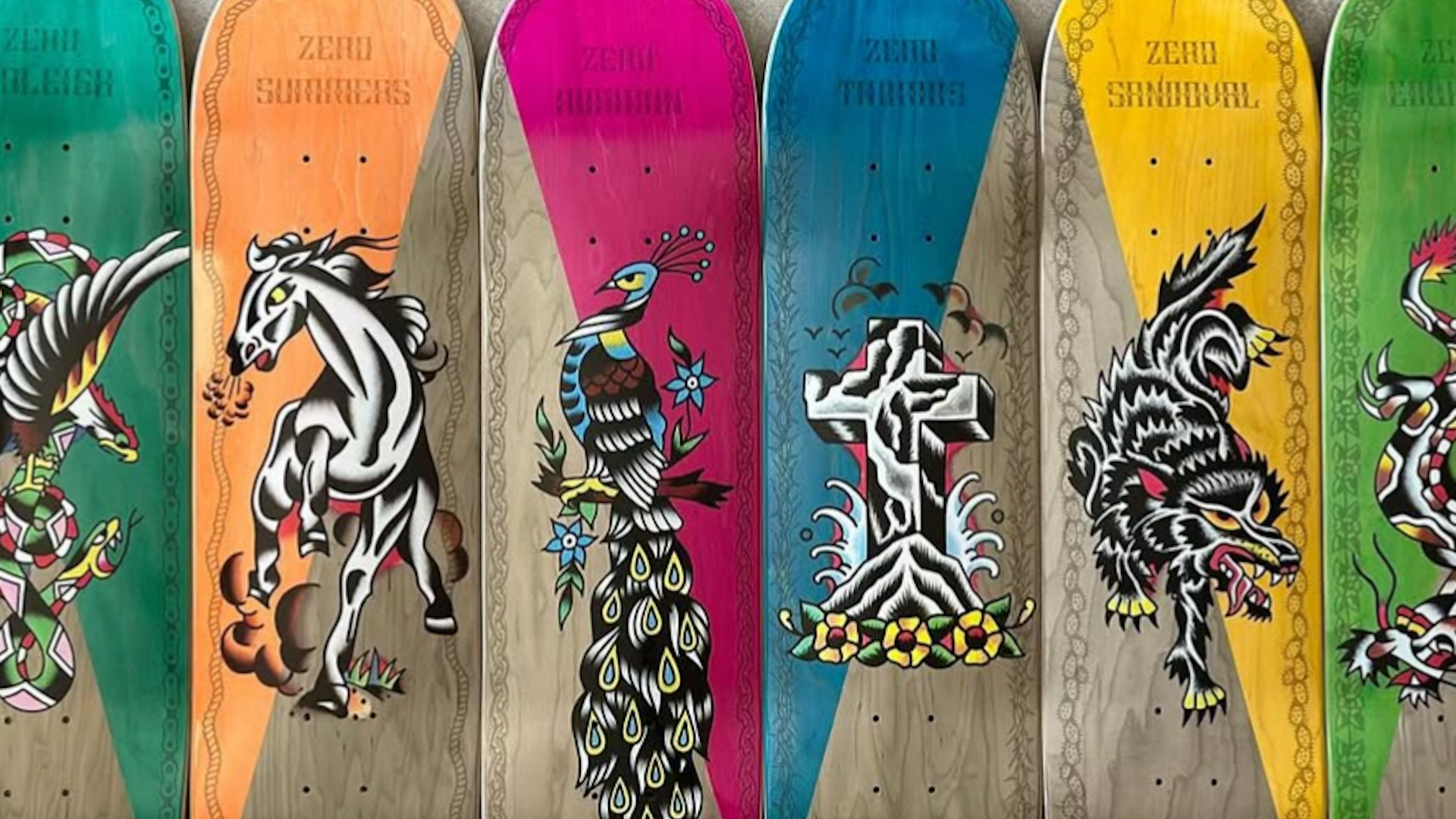 Zero Teams Up with Australian Artist Nik Stipanovic for New Board