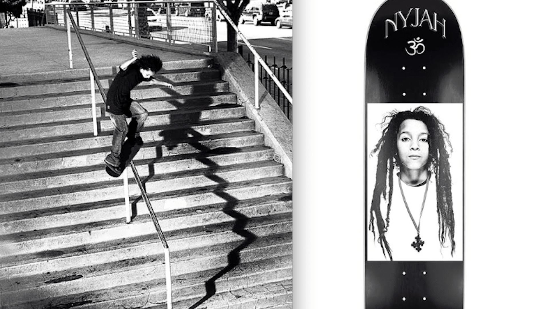 スケートボード DISORDER Uncle Jah NYJAH PRO Graphic STATUE OF CHAOS - Nyjah PRO Graphic – Disorder Skateboards
