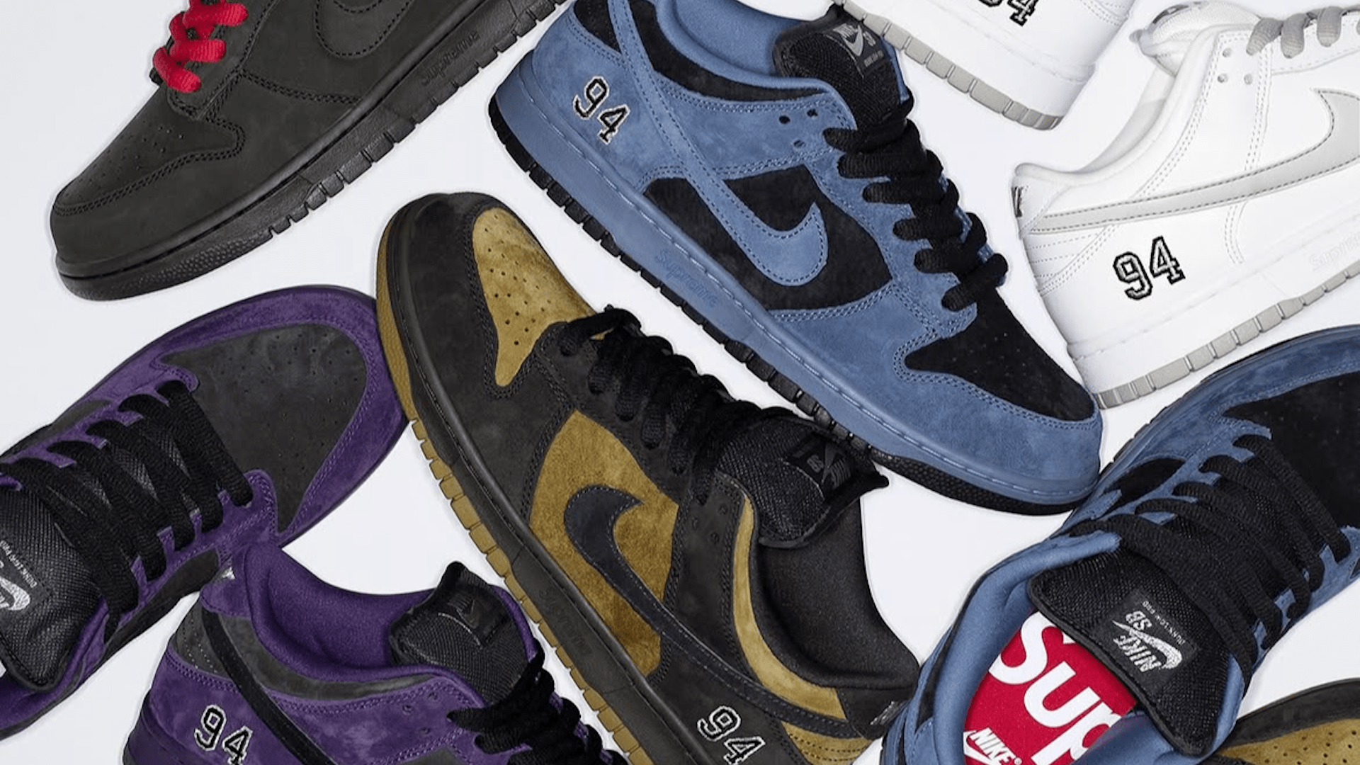 靴 Supreme Nike SB Dunk Low OG QS 9 Nike SB Dunk Low OG QS Supreme 'Swoosh' Sample | Size 9
