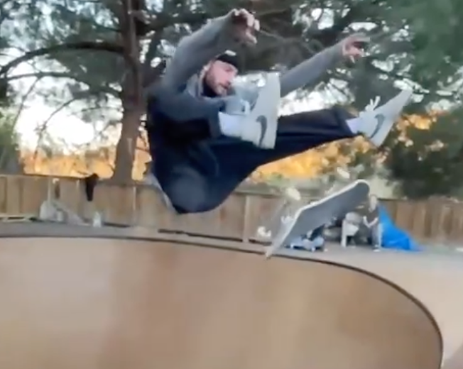 Clay Kreiner's Heelflip In This Backyard Bowl Is A Jaw-Dropper