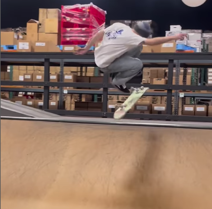 Here's How You Do A Perfect Caballerial Flip On A Quarterpipe