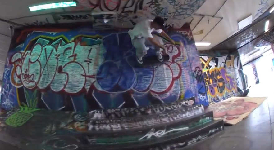 John Shanahan Stylin' On Us In London For His New DC Metric S Colorway