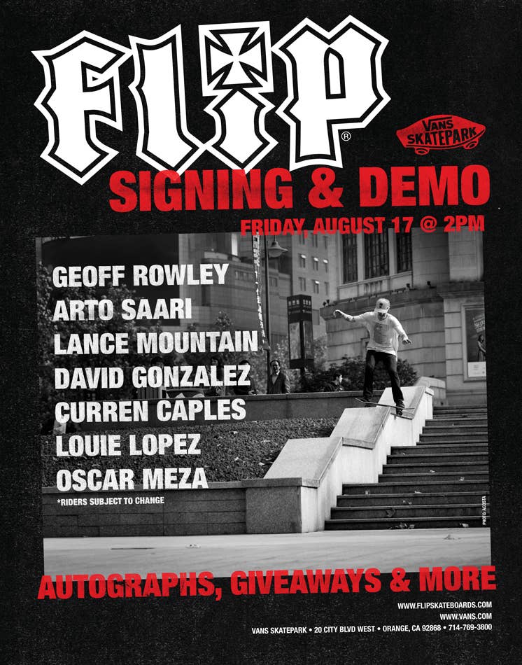 Flip Vans Demo Web