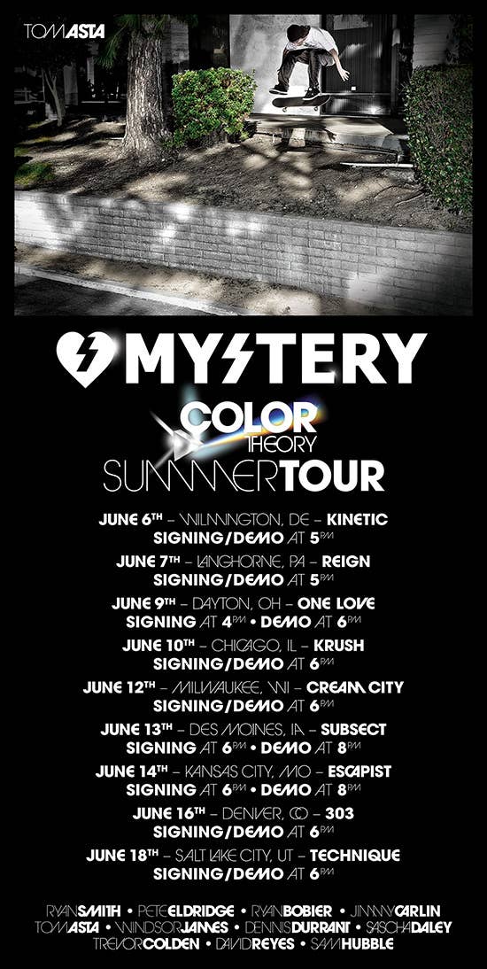My color theory sum tour
