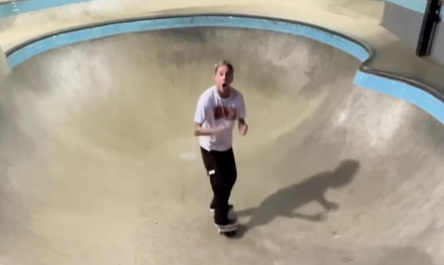 The Look On His Face Says Everything! Even He's Surprised As He Rolls Away