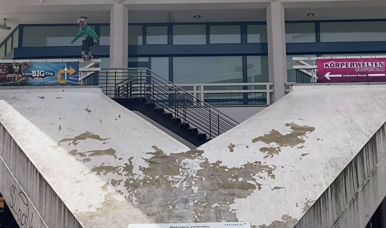 Tony Trujillo Got One Try For This Tail Drop Before Security Gave Him The Boot (Clip)