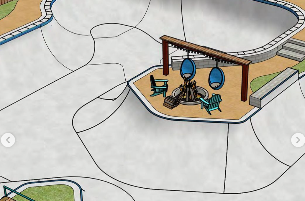 They Really Put a Hot Tub and a Firepit On This Summer's XGames Course?