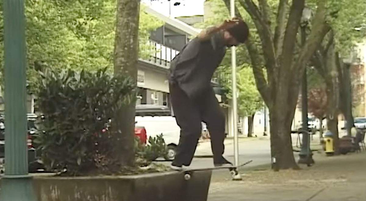 Last skate clips before gentrification: Connor Ferguson's "4th St." part filmed in Bremerton, Washington