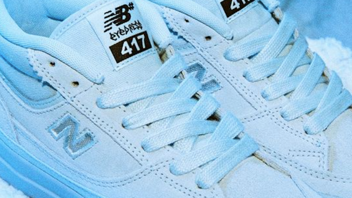 New Balance Teases Ice-Cold Franky Villani 417 x Eyedress Collab, Dropping Friday