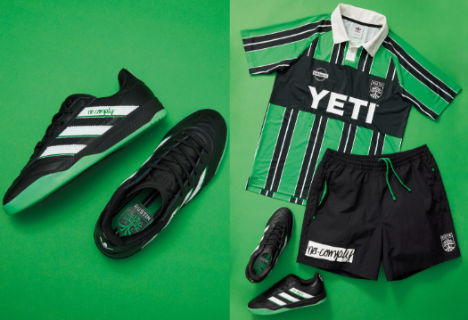 adidas Skateboarding Reveals No Comply x Austin FC Collection