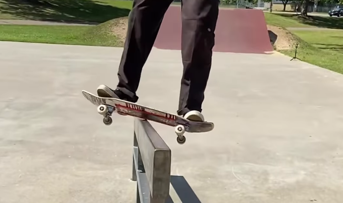 What Would You Name This Obscure Handrail Trick? (Clip)