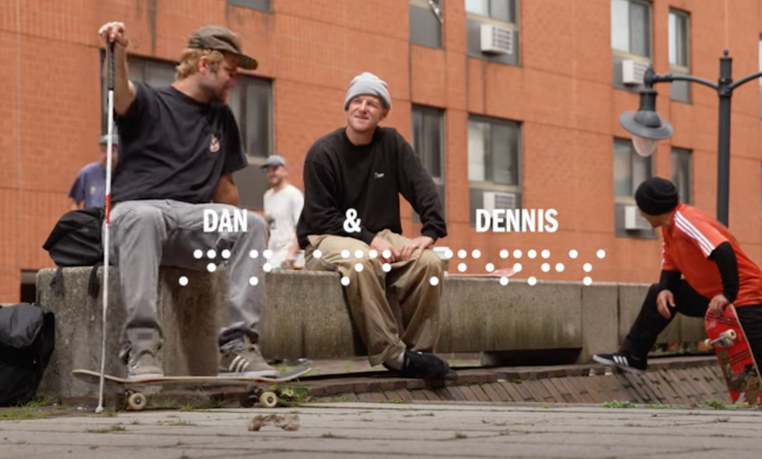 Blind skateboarder Dan Mancina gets an adidas Busenitz shoe colorway, fine tuned for the visually impaired